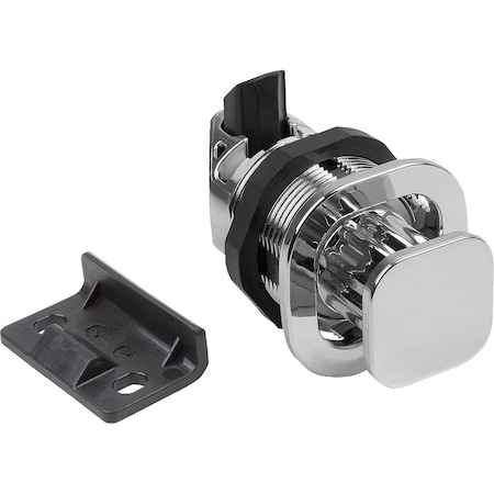 Kipp Snap Lock Revolving, H=47, B=40, L=39, 87, S=1, 2-19, D=M32X1, 5, Pc/Abs Chromed K1654.247401